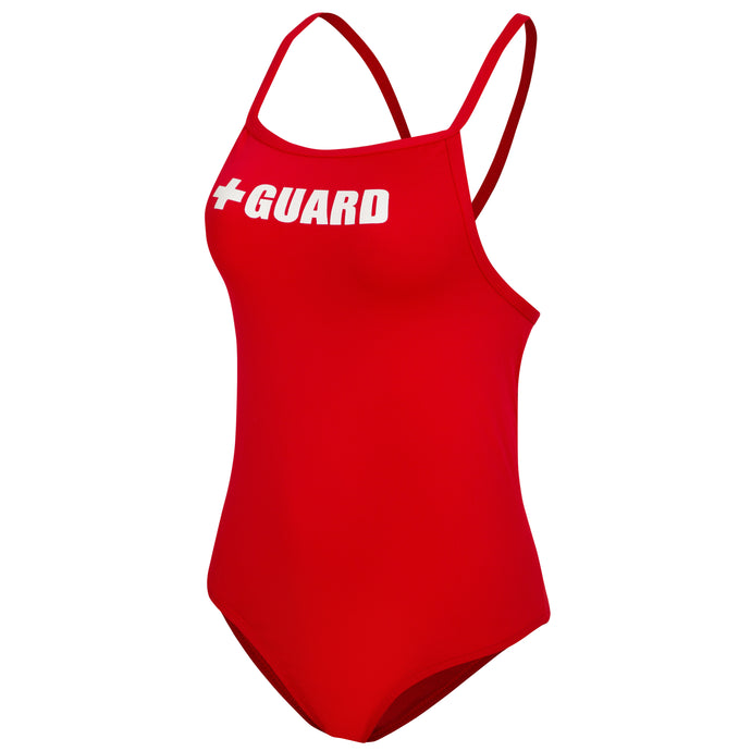 Lifeguard Swimsuit 1 Piece Thin Strap - BLARIX