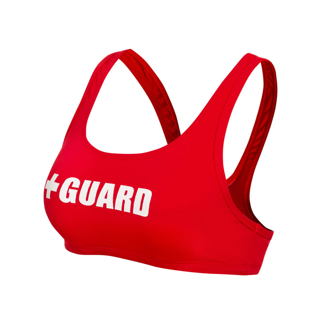 Lifeguard Swimsuit Wide Strap Top - BLARIX