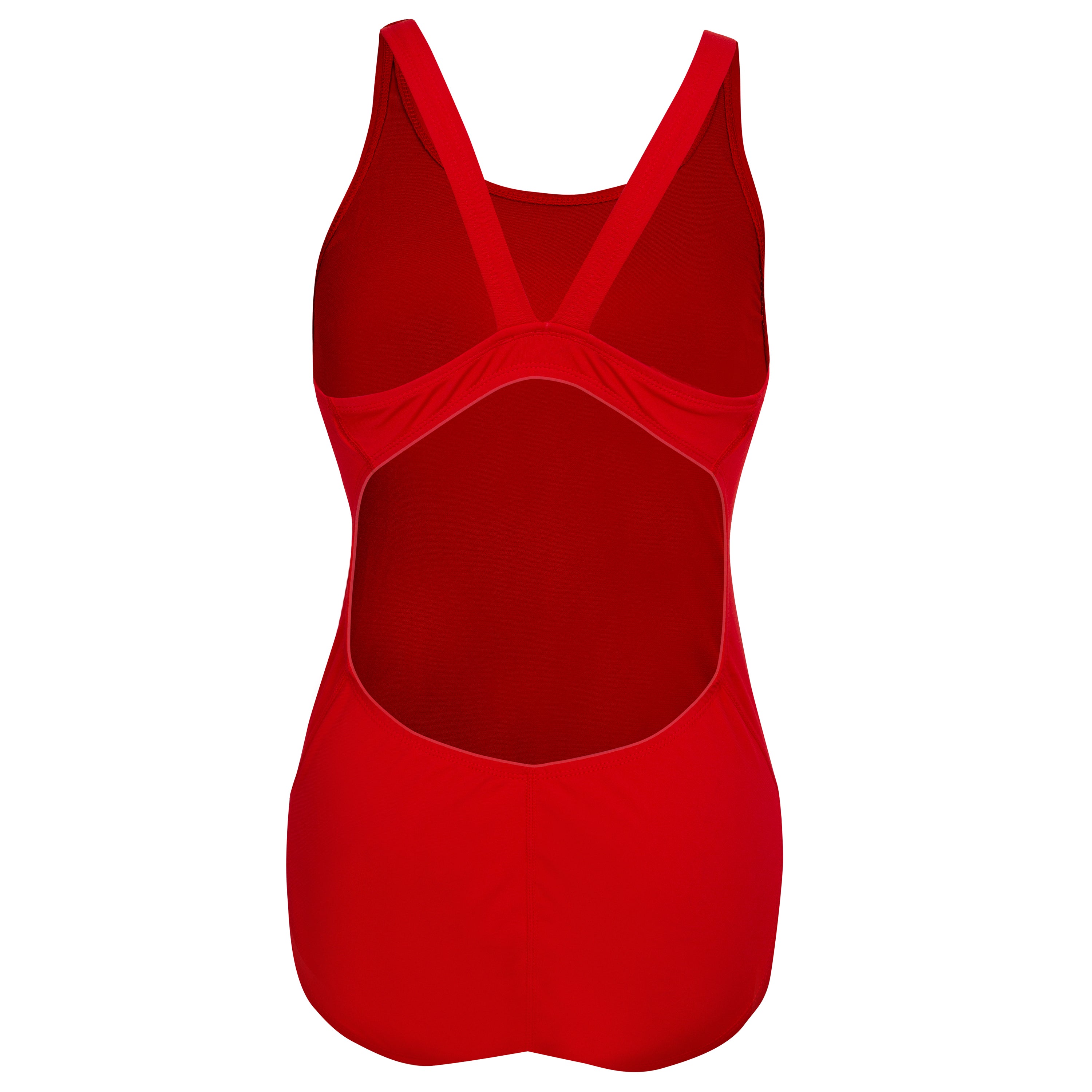 Buy Guard Swimsuit One Piece Wide Strap w/Shelf Bra (Red, 34) at