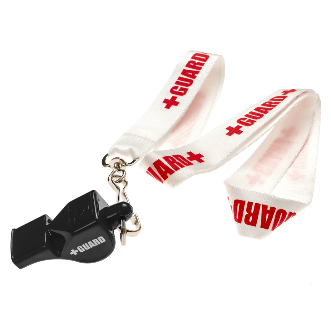 Lifeguard Whistle and Printed Lanyard - BLARIX
