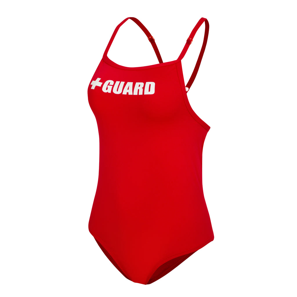 Lifeguard Swimsuit Adjustable Straps 1PC w/Cups - BLARIX