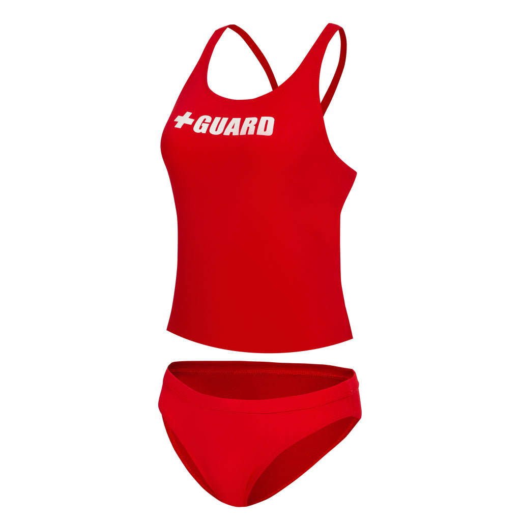 Lifeguard Tankini Swimsuit 2PC - BLARIX