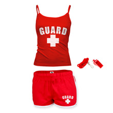 Womens Lifeguard Spaghetti Strap Outfit - BLARIX